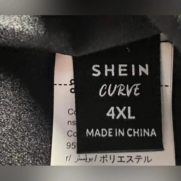 SHEIN Curve | ladies plus size faux fur dress. Size: 4XL - Picture 15 of 16